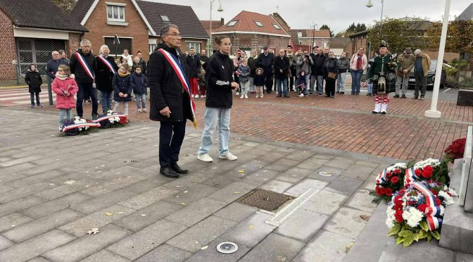 Commémoration de l&rsquo;armistice du 11 Novembre 1918